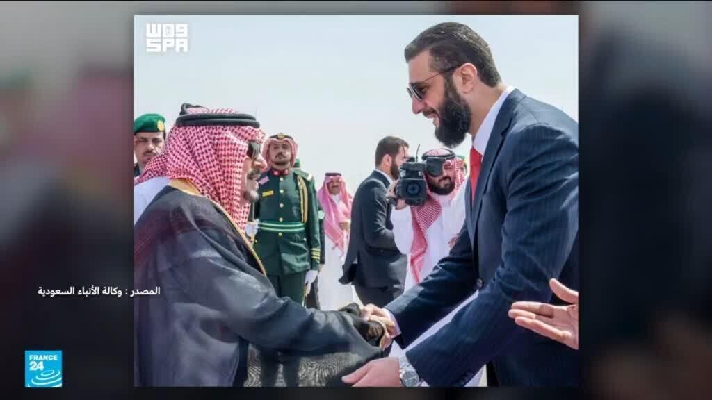 الرئيس السوري أحمد الشرع يقوم بزيارة رسمية للسعودية للقاء ولي عهدها