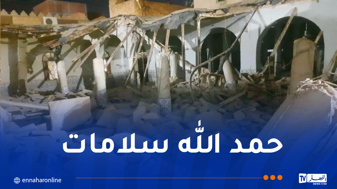 ورڨلة.. انهيار جزء من مسجد في بني ثور