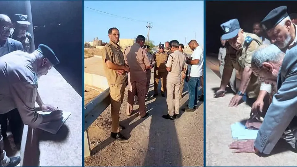 إدارة السدود بوزارة الموارد المائية تتفقد أودية طرابلس ميدانيًا