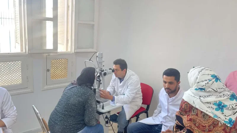 حفوز: أكثر من 600 مريض في قافلة صحية مجانية
