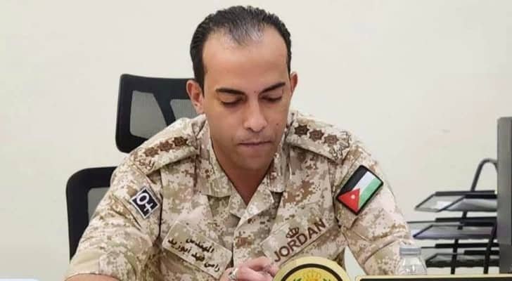 وفاة النقيب المهندس رامي فهد عبد الله عوض الله (أبو زيد)