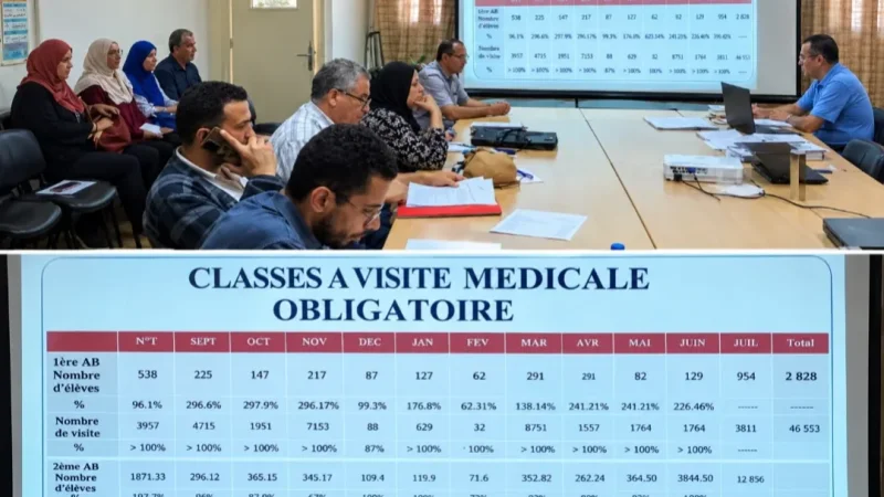 الكاف: تجربة نموذجية لرقمنة الملفات الطبية المدرسية والجامعية