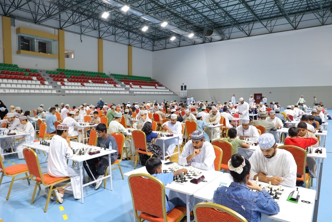 مشاركة 172 لاعبًا في بطولة جنوب الباطنة الدولية المفتوحة للشطرنج الخاطف